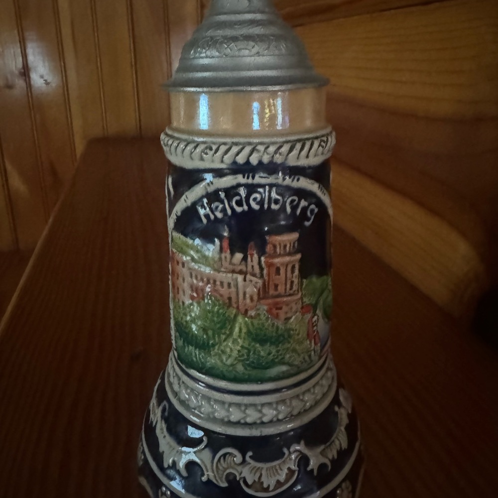 Musical vintage Heidelberg Ceramic Beer Stein
